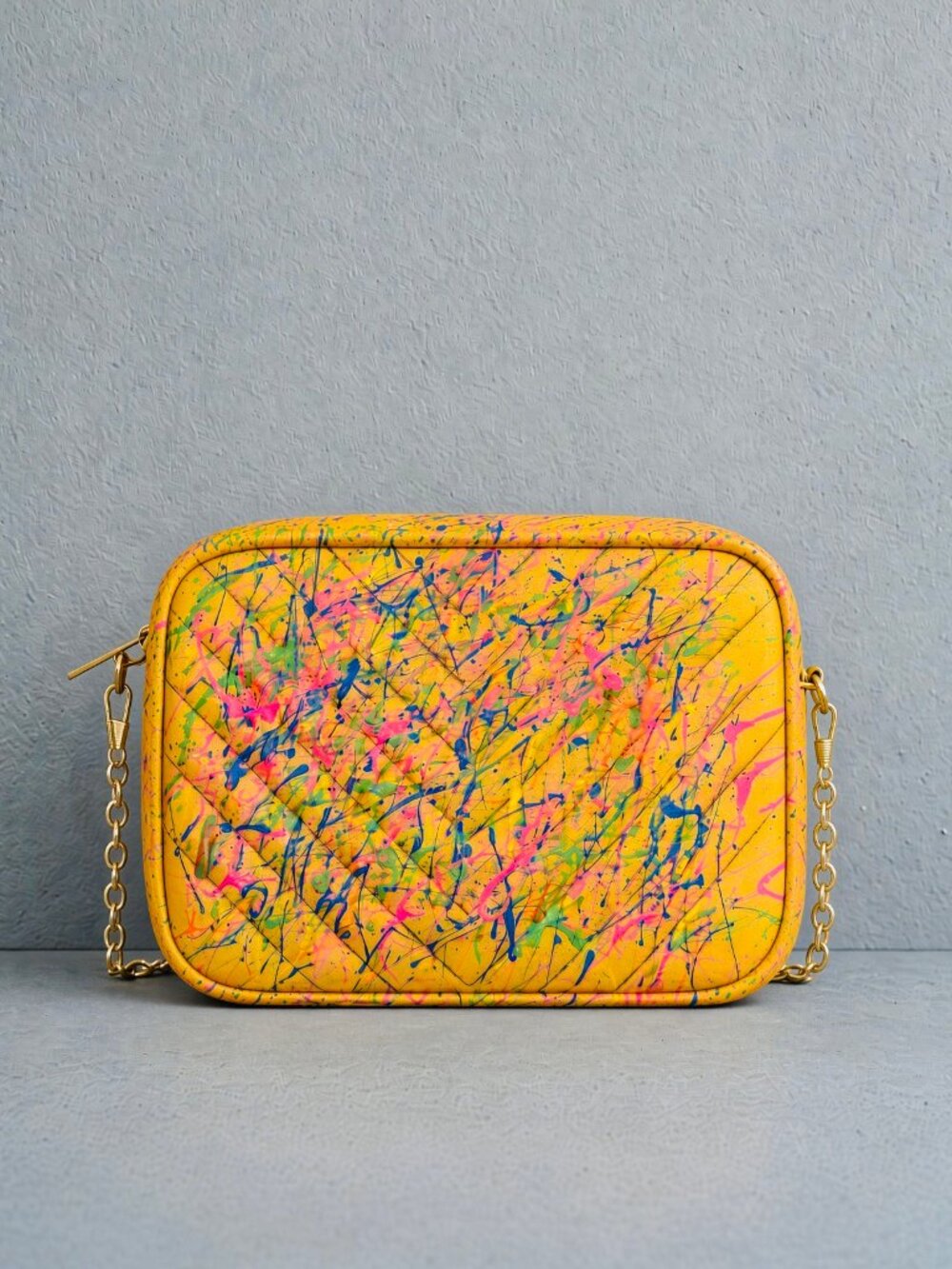 JESSICA: LUXURY VEGAN GRAFFITI HANDBAG